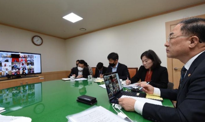 홍 부총리, 'G20 행동계획'에 이동 제한 완화 제안