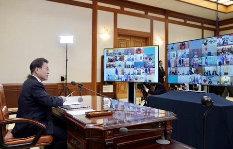 G20 정상 코로나19 공동성명 채택, "연합된 태세로 대응"