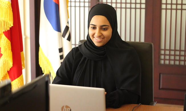 한국어 말하기 대회 대상 받은 바레인 대학생 "한국어는 말하는 사람의 느낌을 잘 살리는 언어"