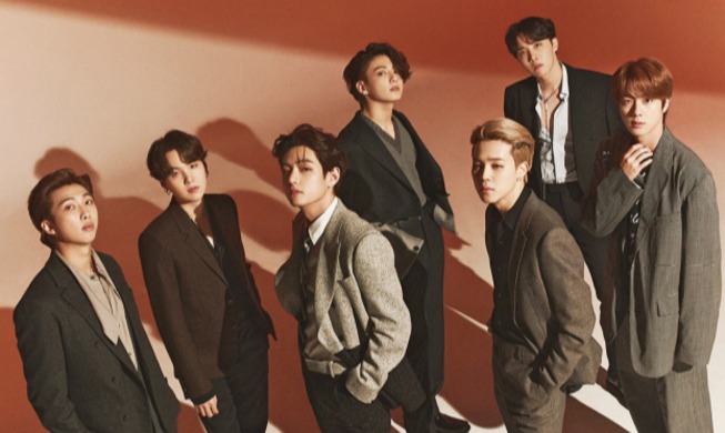 BTS, 미 타임 선정 '올해의 연예인'에