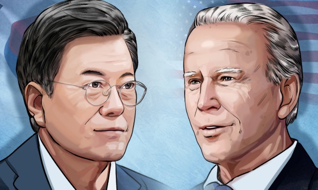 문 대통령, 바이든 당선인에게 축하 서한···"한반도 비핵화·평화정착 위해 협력 기대"