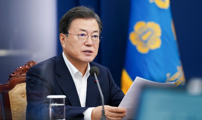 문 대통령 등 20여개국 정상 “팬데믹 대비 국제 조약 마련해야”