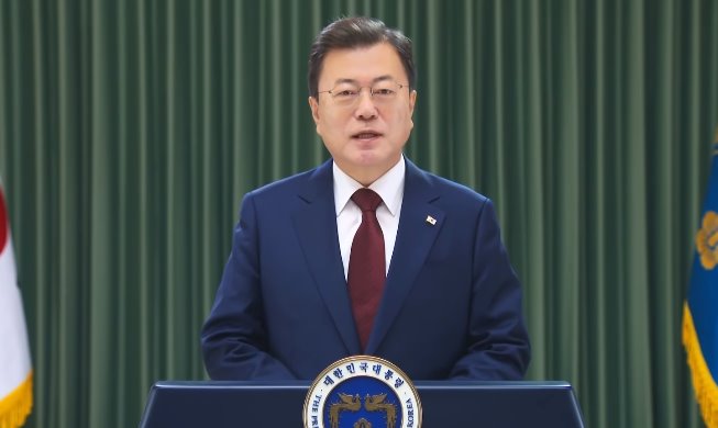 문 대통령 “구동존이 정신이 코로나 극복의 중요 가치이자 원칙”···보아오포럼 영상 메시지