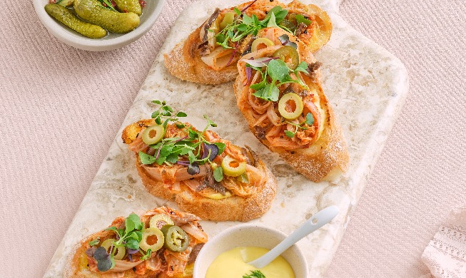 [김치, 오늘은 이렇게 먹어볼까] 7. 부드러운 겉절이 타파스