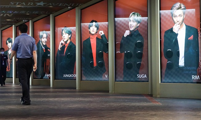 [사진으로 보는 한국] BTS, 빌보드 5주 연속 1위 '버터'