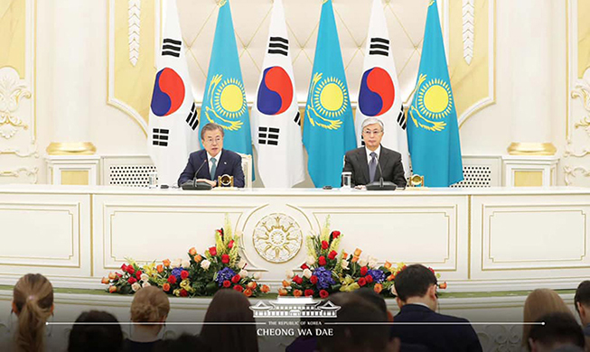 카자흐스탄 대통령 국빈 방한···홍범도 장군 유해도 함께 온다