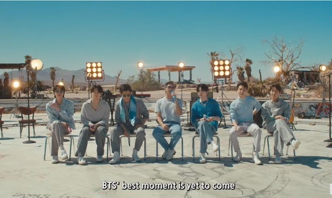 BTS "최고의 순간은 아직 오지 않았다"···데뷔 9주년 인터뷰