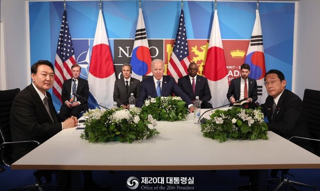 사진으로 보는 윤 대통령 첫 순방 3박 5일