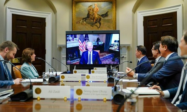 바이든, 한국전쟁 정전일 포고문 발표 ···"한·미 동맹 어떤 때보다 강력"