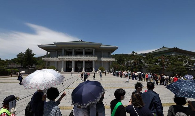 '청와대 개방 효과'···올해 관람객 480만 명 예상