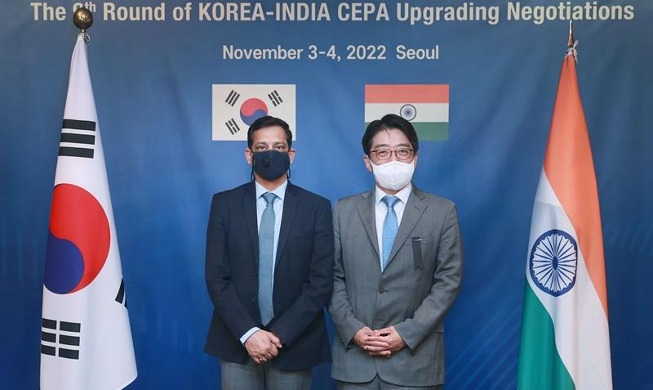 한-인도 포괄적 경제동반자협정 개선협상 3년여만에 재개