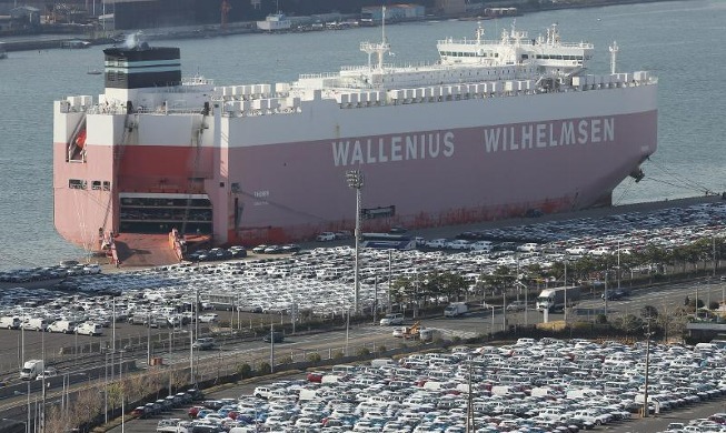 1월 자동차 수출액 역대 최고···49억8000만 달러