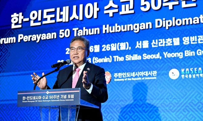 박진 장관 "아세안 핵심 인도네시아와 협력 중시하고 있다"