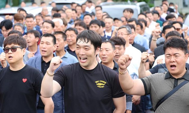 [사진으로 보는 한국] 화순탄광 폐광 ···마지막으로 부르는 '광부의 노래'