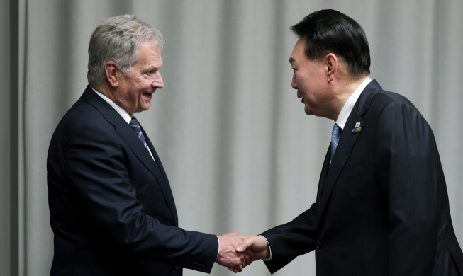 한-핀란드 정상, 수교 50주년 기념 축하 서한 교환