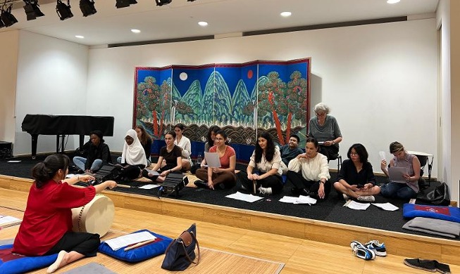 주벨기에 한국문화원, 현지인 대상 ‘판소리 워크숍’ 개최