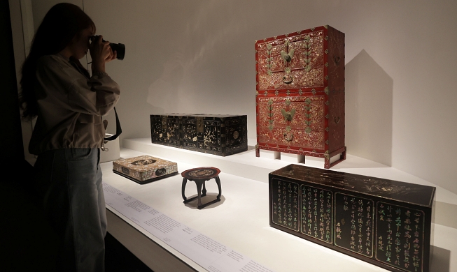 [사진으로 보는 한국] 한국 칠기의 멋