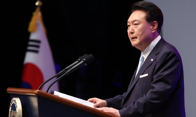 윤 대통령, 8·15 통일 독트린 발표