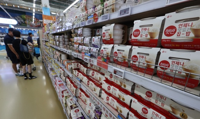 올해 쌀가공식품 수출 '최대'···즉석밥·냉동김밥 수요 급증