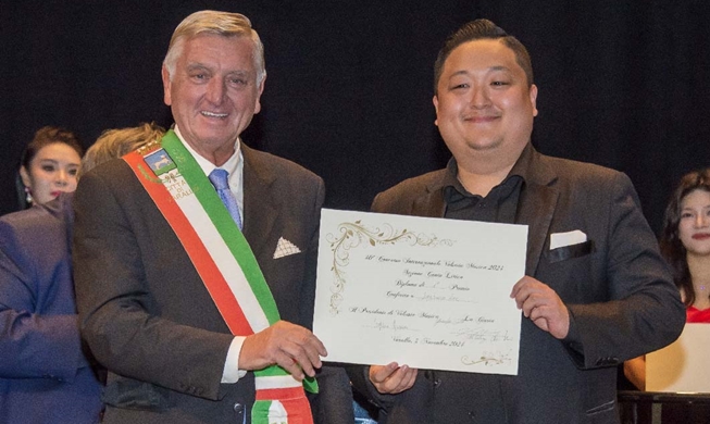 한국 성악가들, 이탈리아 발세시아 콩쿠르 1~3위 석권