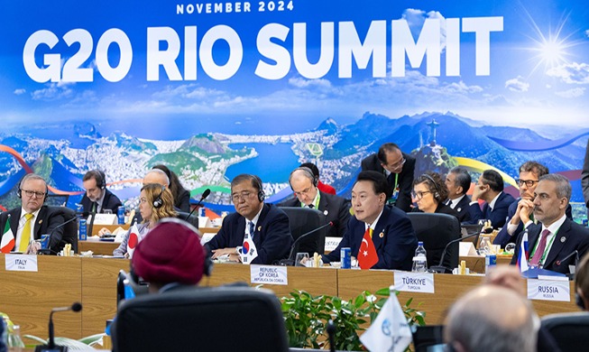 윤 대통령, 기아퇴치연합 회원국 가입···아프리카 식량난에 1천만 달러 지원