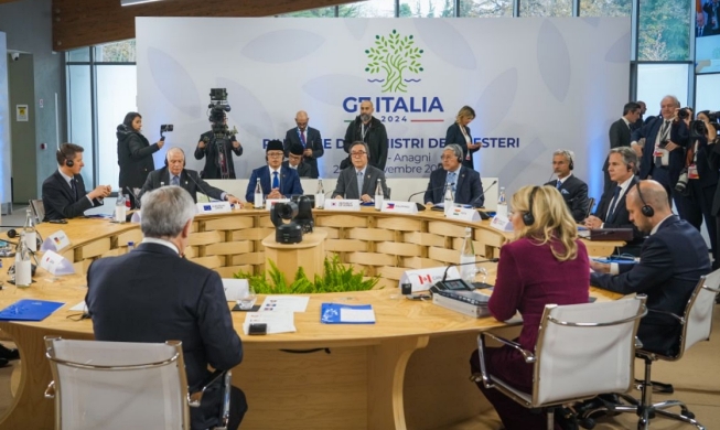 조태열 장관, G7서 “북러 군사협력 중단 국제사회 공조” 촉구