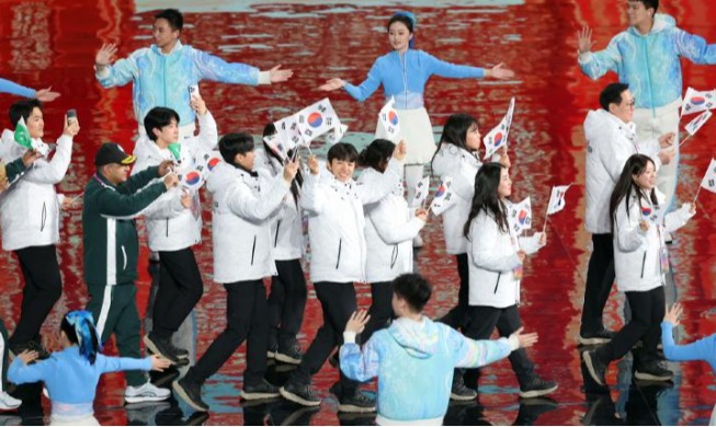 하얼빈 동계아시안게임 페막...한국 금메달 16개로 종합 2위