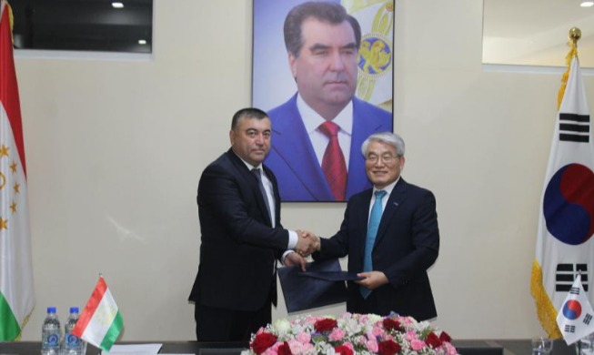 코이카, 타지키스탄 '기후위기 대응' 농업 지원