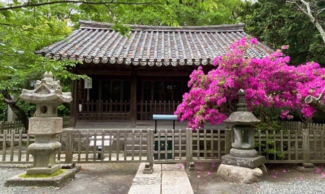 조선 왕실 사당 '관월당', 100년 만에 일본서 귀향