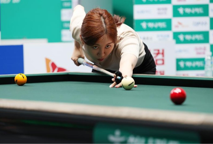 [사진으로 보는 한국] 우승을 향한 '집중' ...'PBA-LPBA 챔피언십'