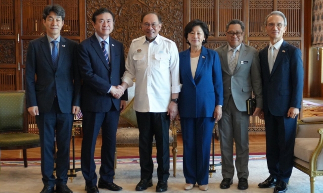 대통령 특사단, 말레이시아 방문···“한-아세안 포괄적 전략 동반자 관계 도약” 의지 전달