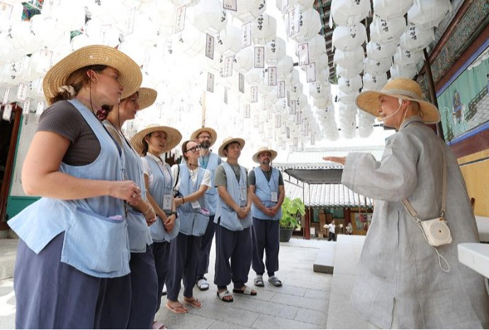 [사진으로 보는 한국] 일상의 쉼표, 템플스테이