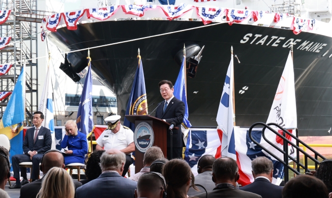 이 대통령, 한화 필리조선소 시찰···“마스가 기적 현실로”