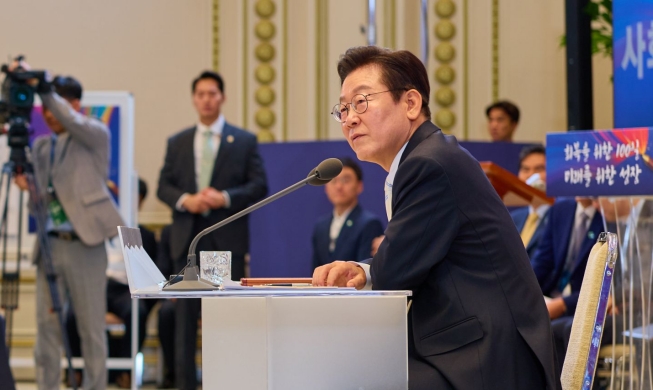 취임 100일 이 대통령···“남은 4년 9개월은 도약과 성장의 시간”