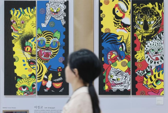 [사진으로 보는 한국] 세계 각국 우표 한자리에