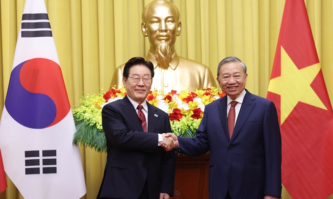 한국·베트남 정상회담···