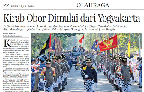 [국제언론 25시] ⑫인도네시아 아시안게임, 그리고 한반도 평화