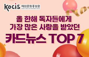 2022년 한국에는 어떤 일이? 올 한해 독자들에게  가장 많은 사랑을 받았던  카드뉴스 TOP 7     (네이버포스트 조회수 기준 상위 7개)