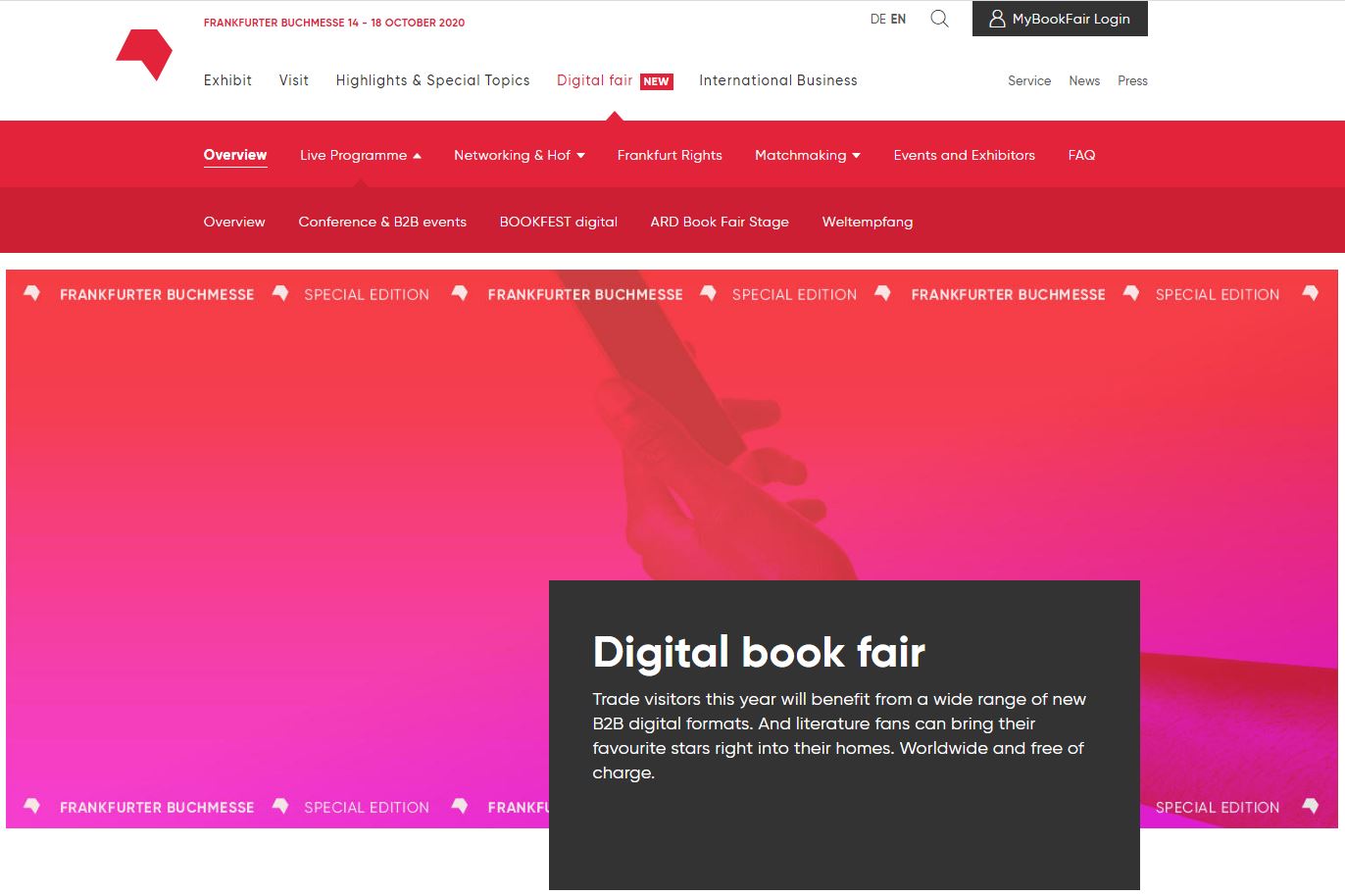 프랑크푸르트 국제 도서전2020